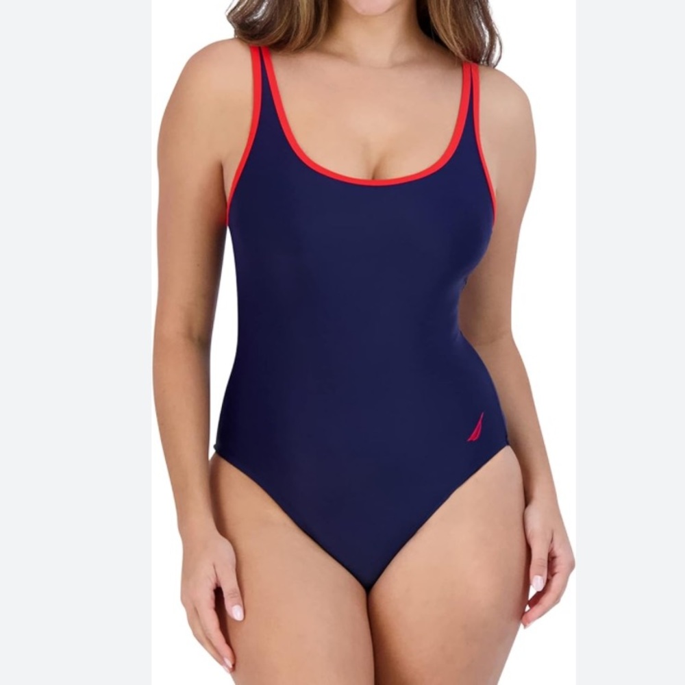 nwt nautica one piece swimsuit
